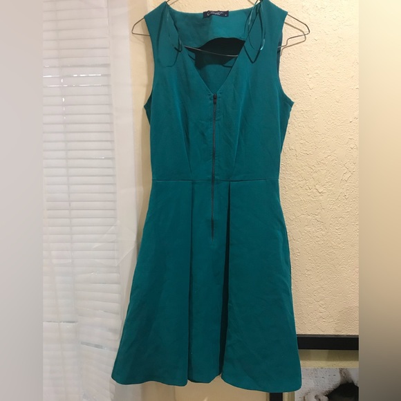 Closet 8 Turquoise dress - Picture 1 of 11